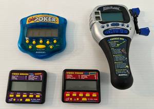 lot 199 image: Group Of Vintage Handheld Games