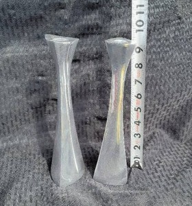 lot 181 image: Namb Tri-Corner 592 Candlesticks, Pair