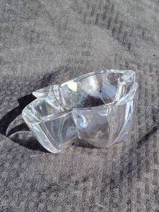 lot 176 image: Orrefors Crystal Bowl Pointed Leaf Bowl