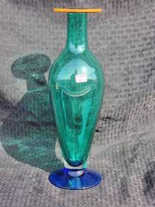 lot 178 image: Unique Orrefors Dyed Art Glass Vase