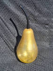 lot 63 image: Stunning Art Glass Pear  15 tall