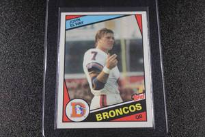 1984 Topps John Elway #63 Rookie Card