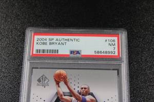 2004-05 SP Authentic Kobe Bryant #106 PSA 7 10702999  Only 2999 Exist