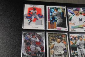 Aaron Judge Baseball Card Lot  20 Cards w Jersey Relic Card