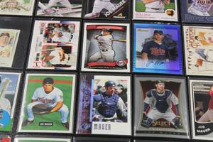 Joe Mauer Baseball Card Lot  20 Cards