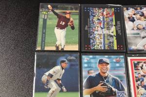 Derek Jeter Baseball Card Lot  20 Different Cards w 1992 Four Sport Rookie Card