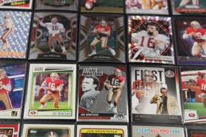 Joe Montana Football Card Lot  20 Different Cards