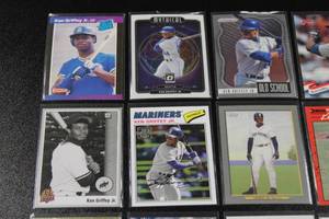Ken Griffey Jr Baseball Card Lot  20 Different Cards w 1989 Donruss Rookie Card