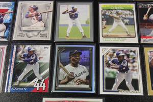 Hank Aaron Baseball Card Lot  16 Different Cards