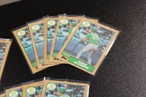 1987 Mark McGwire Baseball Rookie Card Lot  18 Rookie Cards
