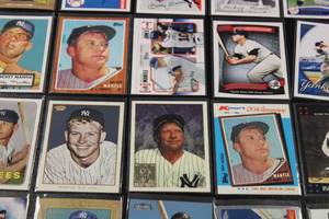 Mickey Mantle Baseball Card Lot  20 Different Cards