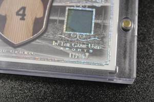 2022 Leaf In The Game Used Sports The Cathedral Lou Gehrig Stadium Seat Relic 1725  Only 25 Exist