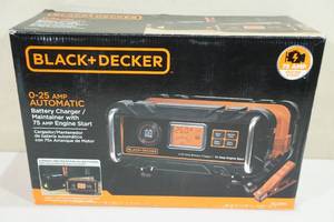 BlackDecker 75-Amp Engine Start Battery Charger