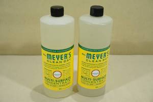 2 Bottles Mrs. Meyers Multi-Surface Concentrate Cleaner