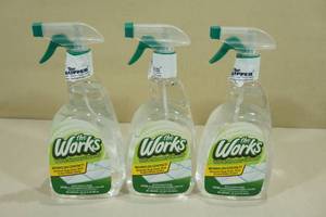 2 Bottles The Works Tub and Shower Cleaner