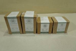 4 Begonia & Bench Candles -Sunrise & Nectar, Lilac, Citrus & Clove, Cactus Flower