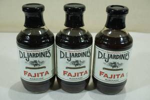3 Bottles D.L. Jardines Fajita Marinade