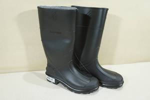 Northerner Steel Toe Poly Rain Boots -Mens Size 5Black