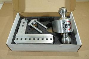 Weigh Safe Locking Hitch -2 Ball, 8,000lbs & 2-516, 10,000lbs
