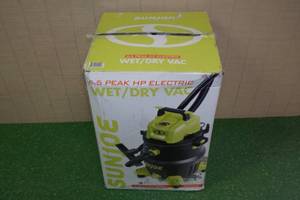 Sun Joe 12-Gallon 8.5-Amp WetDry Shop Vac with Cleaning Attachments
