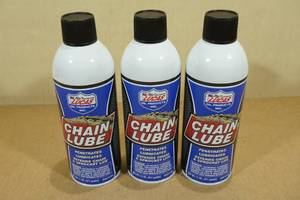 3 Cans Lucas Oil Chain Lube
