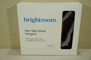 Brightroom Non-Slip Velvet Hangers - 30 Pack