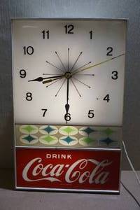 Vintage Coca Cola Lighted Wall Clock