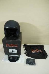Daytona DOT Cruiser Open Face Motorcycle Helmet - XL, Black