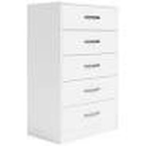 Signature Design by Ashley Flannia 5-Drawer Chest - White