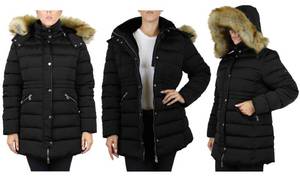 Spire by Galaxy Womens Heavyweight Jacket - XL
