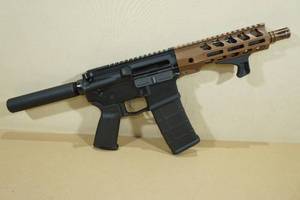 lot 2 image: Custom Built Aero Precision .300 Blackout AR Format Pistol