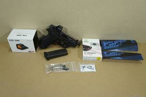 lot 4 image: Palmetto State Armory Dagger 9mm Luger Semi-Automatic Pistol - Red Dot and Laser