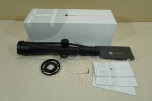 lot 9 image: Hawke Airmax 30 SF Compact 6-24 x 50 SF AMX IR Rifle Scope