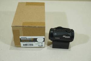 lot 24 image: Sig Sauer Romeo 5 1 x 20mm 2 MOA Red Dot Pistol Sight