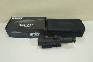 lot 26 image: VISM SRT Series Gen 3 3-9 x 40 Rifle Scope with Green Laser