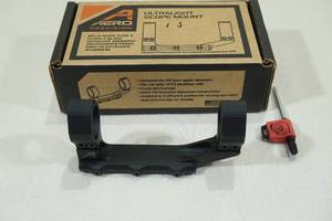 lot 41 image: Aero Precision Ultralight Scope Mount - 1, Standard Relief, Black