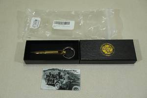 lot 53 image: Lucky Shot Keychain Bottle Opener - Korean War Era .30 Cal Casing
