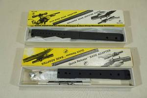 lot 59 image: Thompson Center Quick Release Base Adapters