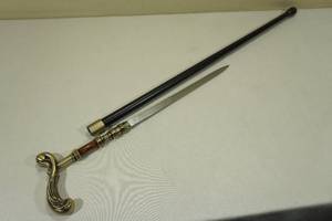lot 112 image: Nautilus Steampunk Can Sword