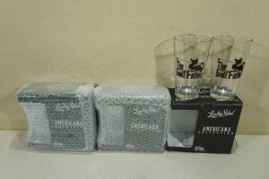lot 145 image: Lucky Shot The Golf Father Pint Glasses