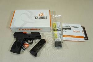 lot 2A image: NEW Taurus G2C .40 S&W Semi-Automatic Pistol - 2 Magazines