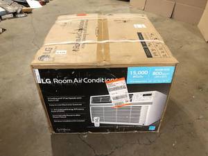 LG Electronics  15,000 BTU 115-Volt Window Air Conditioner LW1516ER with ENERGY STAR and Remote in White Customer returns Review all pictures