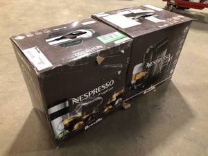 Nespresso - Vertuo Chrome by Breville with Aeroccino3 - Chrome Customer returns Review all pictures