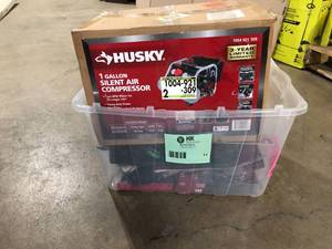 Lot of assorted Husky Tools, various models and conditions Customer returns Review all pictures