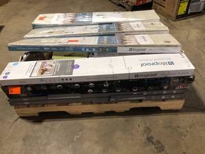 Mix lot of Lifeproof Wood Flooring Various Models, Customer returns Review all pictures