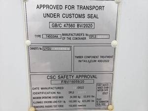 2022 Sea Container 40 #4745