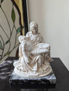 lot 67 image: Pieta Sculpture