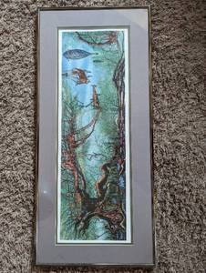 lot 81 image: Framed Gary Delamatre Print