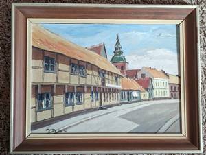 lot 82 image: Framed Original Painting