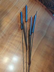 lot 94 image: Bronze Decorative Cattails